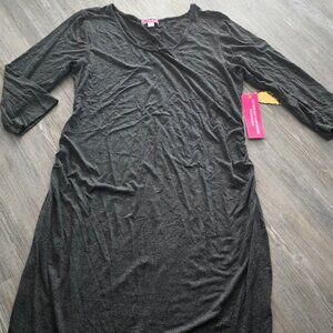 Feathers Maternity 3/4 Sleeve Bodycon Dress | XL | NWT